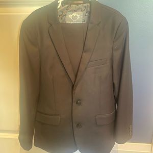 Appaman little boys black suit with shirt